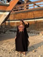 پیراهن بلوچی مشکی
